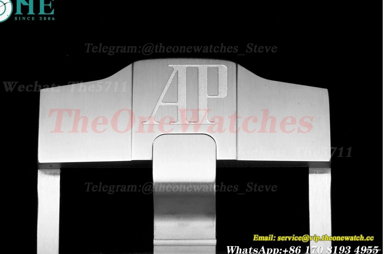 APF Brown Oak SS 43mm Offshore Black Royal RU Chrono A7750 0402